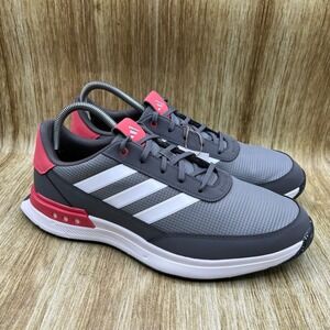 adidas S2G SL 24 Spikeless Golf Shoes Men's Size 11.5 Grey White IF0339